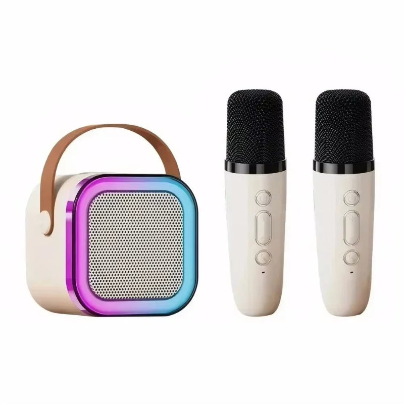 K12 Bluetooth Karaoke Machine – Ultimate Portable Singing Experience with Wireless Microphones