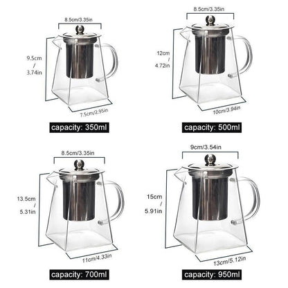 Glass Teapot Set